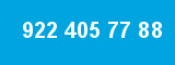 922 405 77 88